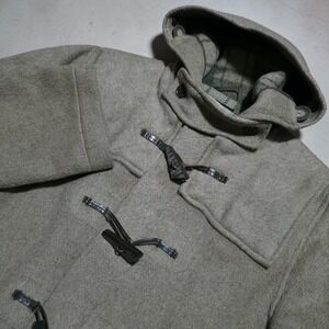 Gloverall Vintage Duffle Coat Size USA 14 Made In England Wool Toggle Button